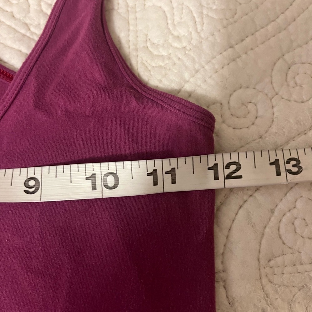 lululemon athletica Berry Long Length  Tank Top, XS - Picture 5 of 6